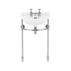 Victorian small washbasin on frame