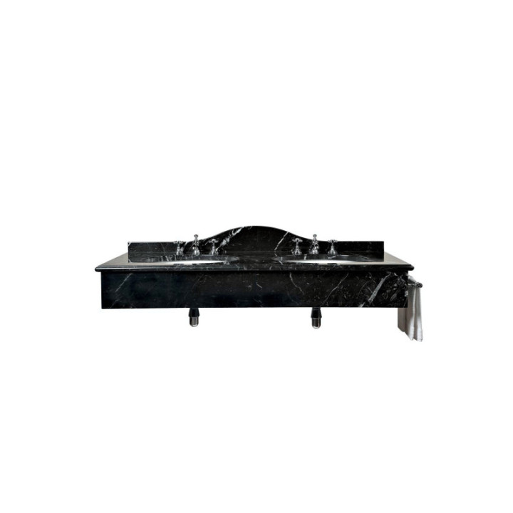 Console Cambridge dobbelt håndvask