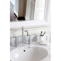 Washbasin on frame Celine double 1500 x 600