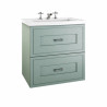 Bathroom Furniture Fradley - Large wall hung 2 drawer | Bellistri ApS