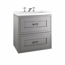 Bathroom Furniture Fradley - Large wall hung 2 drawer | Bellistri ApS