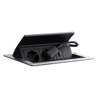 Opladerholder til stikkontakt