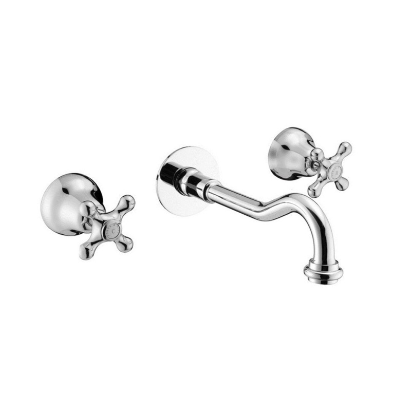 Faucets in solid brass - 30543 Amélie for wall mounting | Bellistri ApS Faucets in solid brass - 30543 Amélie for wall mounting | Bellistri ApS