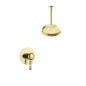 Brusearmatur I Massiv Messing - 6021 Loftmonteret Florence Brusearmatur I Massiv Messing - 6021 Loftmonteret Florence