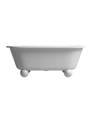 Badekar i kvarts – Liberty | Fritstående badekar i fast overflade på kuglefødder