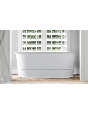 Badekar i Kvarts – Julia | Fritstående Badekar i Massivt Materiale