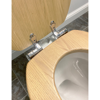Silverdale toiletsæde i træ – Soft-Close