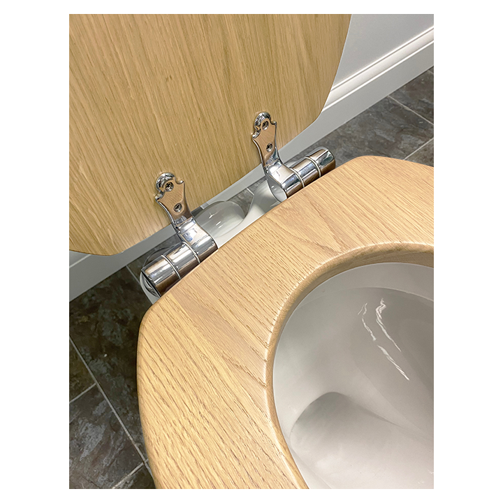 Silverdale toiletsæde i træ – Soft-Close