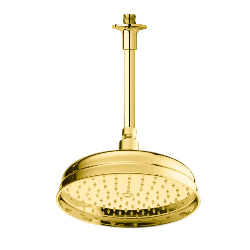 Brusehoved Ø 300 mm loftmonteret Anti-kalk system | Bellistri ApS