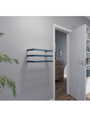 Square håndklædetørrer – design i chrome og farver