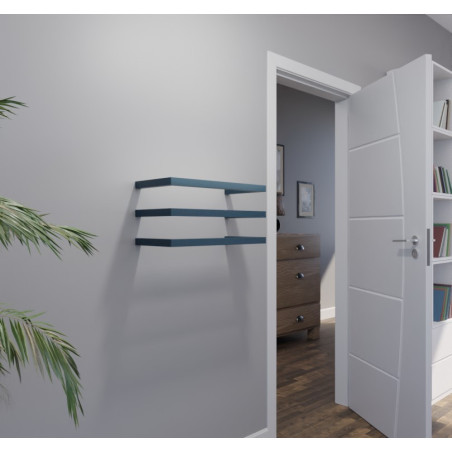 Square håndklædetørrer – design i chrome og farver