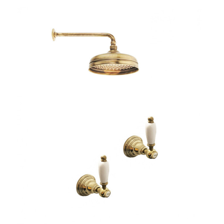 Bruser i massivt messing - 6021 Penelope vægmonteret | Bellistri ApS