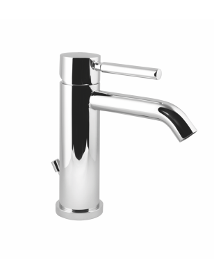 Håndvaskarmatur etgrebs – 23110 Capri | Krom, messing, sort, nikkel