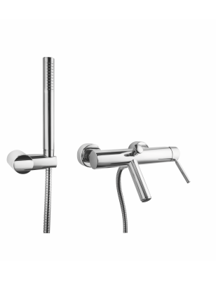 Kar-/brusearmatur 23100 Capri | Krom, Messing, Sort, Nikkel