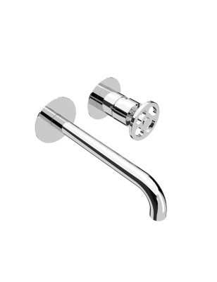 Håndvaskarmatur indbygget – 15128 Siena | Krom, Messing, Mat Sort, Nikkel