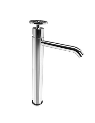 Højt håndvaskarmatur fritstående – 15191 Siena | Krom, messing, mat sort, nikkel