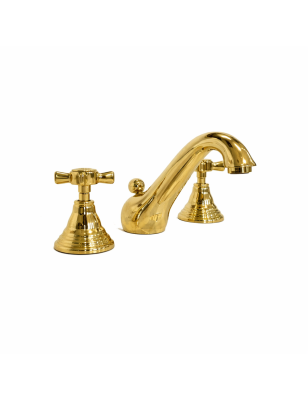 Armatur i massiv messing - 3002 Waterspring 3-huller | Bellistri ApS