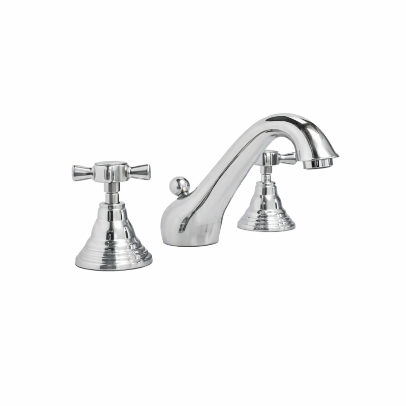 Armatur i massiv messing - 3002 Waterspring  3-huller