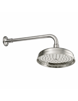 Brusehoved Ø 300 mm Anti-kalk system vægmonteret | Bellistri ApS