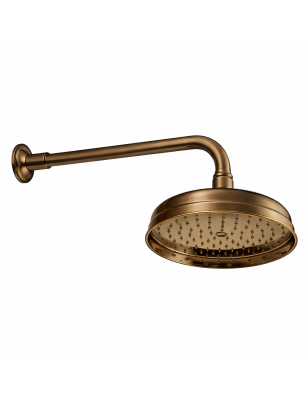 Brusehoved Ø 300 mm Anti-kalk system vægmonteret | Bellistri ApS