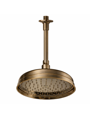 Brusehoved Ø 200 mm loftmonteret Anti-kalk system | Bellistri ApS