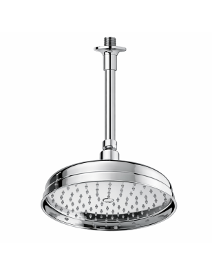 Brusehoved Ø 300 mm loftmonteret Anti-kalk system | Bellistri ApS