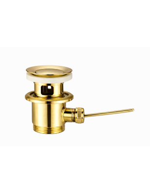 Bundventil løft-op til håndvask i messing | Bellistri