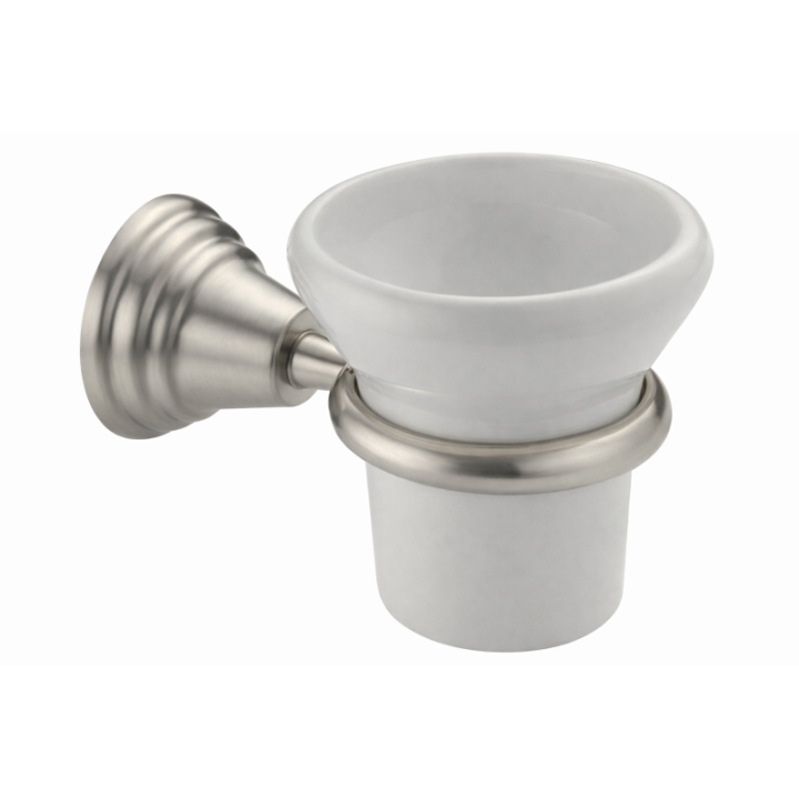 Canova Tandbørsteholder CA142 — Væghængt Porcelænskop