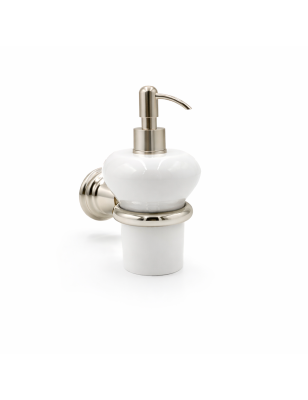 Canova Sæbedispenserholder Porcelæn CA128 | Vægmonteret