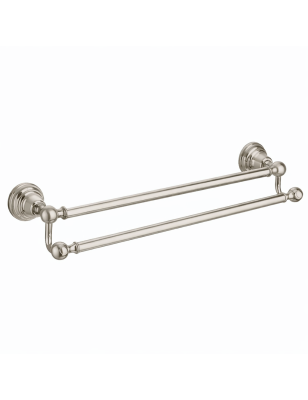 Canova Dobbelt Håndklædestang 60 cm CA217 | Dobbelt Skinne