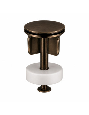 Bundprop i messing 1 1/4" – Eksklusiv bundventil til håndvask