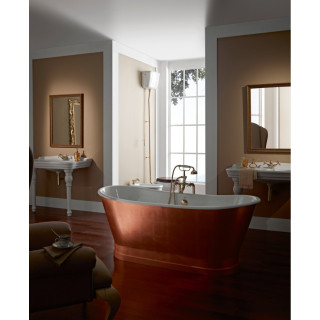 Badekar - Epoque i massiv kobber