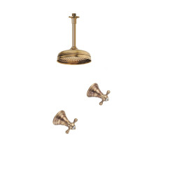 Faucets in solid brass - 6021-L Ulisse wall mounted shower