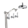 Faucets in solid brass - 6022-L Penelope wall mounted shower