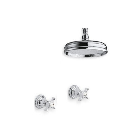 Armaturer i massiv messing - 6021-L Waterspring vægmonteret bruser