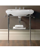 Washbasins on frame