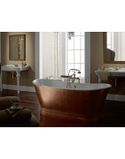 Free standing bathtub in classic newer design. Inspiration and style for kitchen and bathroom | Bellistri Bad and Køkken